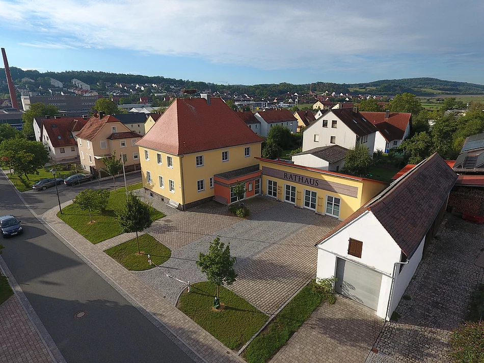 Luftbild Rathaus Dietersheim