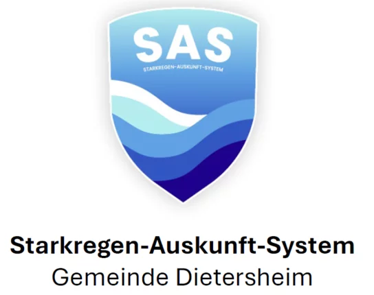 Logo SAS Starkregen Auskunft System